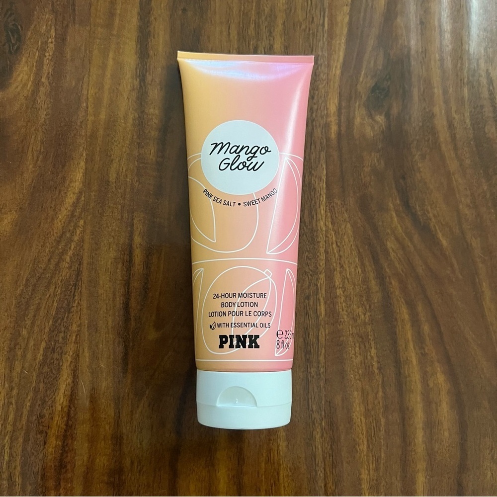 Brand New Victoria Secret PINK Mango Glow Body Lotion